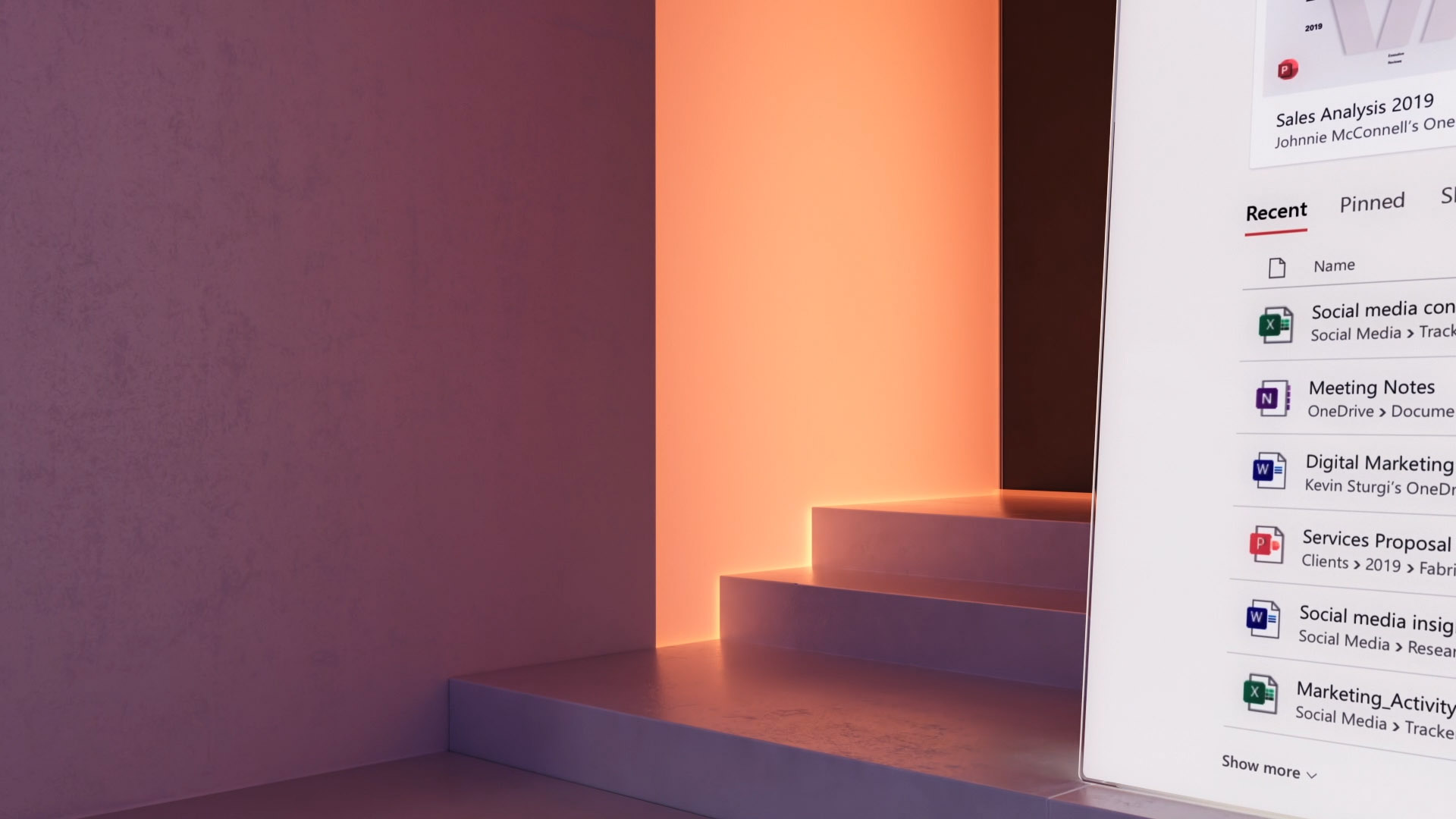 Microsoft — Dark Mode